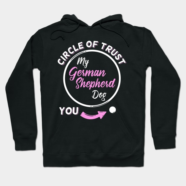 German Shepherd Mom Hoodie by Dolde08